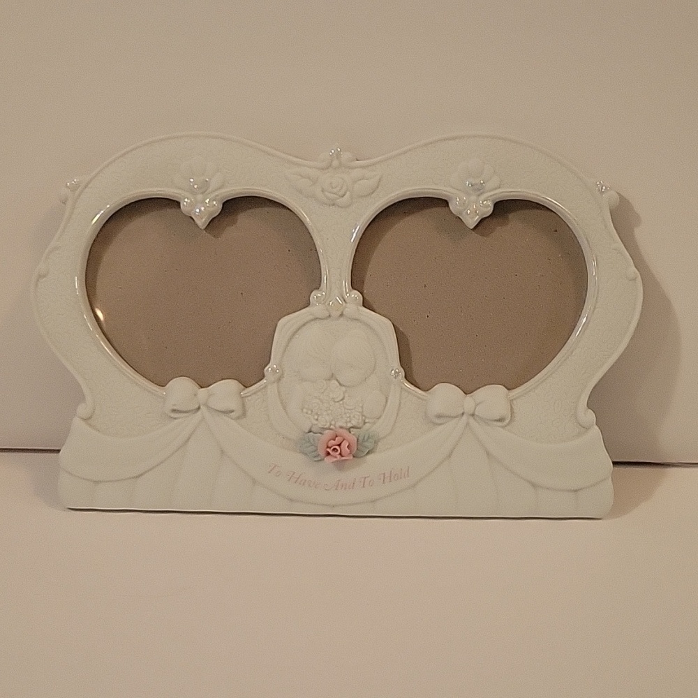 Precious Moments wedding picture frame.
